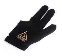 CUESOUL 10pcs/Set 3 Finger Billiards Gloves Snooker Cue Gloves (Black)