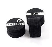 CUESOUL 3 Pieces 10mm 6 Layer Pigskin Snooker Cue Tip (Medium)