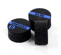 CUESOUL 3 Pieces 10mm 6 Layer Pigskin Snooker Cue Tip (Soft)