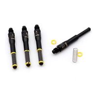 CUESOUL 4 pièces Arbres de fléchettes TERO AK7 Télescope à Ressort intégré pour Les flèches en Acier et Les flèches en Pointes Souples (CS-AK7 + 1H53)