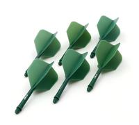 CUESOUL 6 pièces Rost Integrated Dart Arbre et Vols
