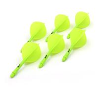 CUESOUL 6 pièces Rost Integrated Dart Arbre et Vols