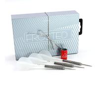 CUESOUL Dazzling 22g Pointe en Acier 90% Jeu de fléchettes en tungstène Surface givrée avec Vols Rost