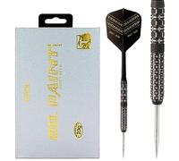 CUESOUL Draft Beer 23g Steel Tip 90% Tungsten Dart Set avec Peinture à l'huile finie et Vols Rost unificateurs (CSOP-90Y23K2-1)
