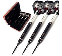 CUESOUL Dragon Deluxe Brass Steel Tip Darts Pack,21 Grams F2304-L