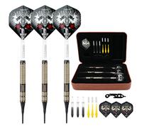 CUESOUL Dragon Deluxe Soft Tip Darts Set with Luxury Case, 16 Gram (B1102)