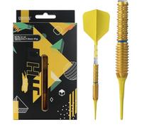 CUESOUL JIHO S3 21g Jeu de fléchettes à Pointe Souple 90% tungstène avec revêtement en Titane et vol Rost T19 unificateur