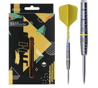 CUESOUL JIHO S6 22g Jeu de fléchettes à Pointe en Acier 90% tungstène avec vol unificateur Rost T19