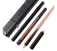 CUESOUL Main Classique 57 Pouces Rosewood 3/4 Pièce Snooker Cue avec Noir Case Cue et Télescopique en Aluminium Extension (CSSC011)