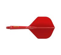 CUESOUL Rost 77 Tige et Aile de fléchette intégrée, Forme Standard, Lot de 3 (série de Couleurs Unies)