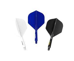 CUESOUL Rost 77 Tige et Aile de fléchette intégrée, Forme Standard, Lot de 3 (série de Couleurs Unies)