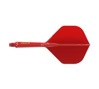 CUESOUL Rost 77 Tige et Aile de fléchette intégrée,Grande Forme Standard,Lot de 3 (série de Couleurs Unies)