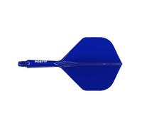 CUESOUL Rost 77 Tige et Aile de fléchette intégrée,Grande Forme Standard,Lot de 3 (série de Couleurs Unies)