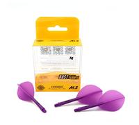 CUESOUL Rost Arbres de fléchettes intégrés personnalisés et volées de fléchettes en Forme de Goutte de Poire, Lot de 3 pièces (CSAK-54SDSYS)