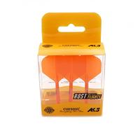 CUESOUL Rost Arbres de fléchettes intégrés personnalisés et Vols de fléchettes Forme Standard, Lot de 3 pièces (CSAK-510XLYS)