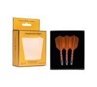 CUESOUL Rost T19 Arbre de fléchette intégré et Forme Slim de vol, Lot de 3
