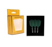 CUESOUL Rost T19 Arbre de fléchette intégré et Forme Slim de vol, Lot de 3
