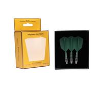 CUESOUL Rost T19 Arbre de fléchette intégré et Forme Slim de vol, Lot de 3