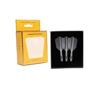 CUESOUL Rost T19 Arbre de fléchette intégré et Forme Slim de vol, Lot de 3