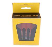 CUESOUL Rost T19 Arbre de fléchettes intégré et Vols en Forme de Grande Aile, Lot de 3