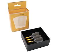 CUESOUL Rost T19 Arbre de fléchettes intégré et Vols en Forme de Grande Aile, Lot de 3
