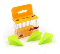 CUESOUL TERO AK4 Diamant Vert Dart Flights, Ensemble de 3 pièces (CS-AK4 + 6ZSYS)