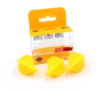 CUESOUL TERO AK4 Forme de Bouclier de vol Jaune de fléchettes, Ensemble de 3 pièces (CS-AK4 + 4DPYS)