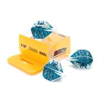 CUESOUL TERO AK4 Vols de fléchettes Forme Standard avec Quatre Symboles mythologiques, Lot de 3 pièces