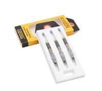 CUESOUL TERO AK7 en Arbre de fléchette en Carbone/Tige Télescopique de Printemps intégrée,Ensemble de 3 pcs