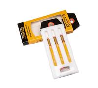 CUESOUL TERO AK7 Tiges/tiges de fléchettes en Carbone,Fines,télescopiques à Ressort intégré, Lot de 3 pièces