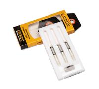 CUESOUL TERO AK7 Tiges/tiges de fléchettes en Carbone,Fines,télescopiques à Ressort intégré, Lot de 3 pièces