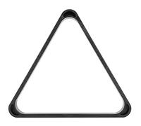 Cuestix Action Heavy Duty Eight Ball and Snooker Plastic Pool Triangle Rack Holder for Billiards Table, Black, (RK8PHD)