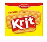 Cuétara Krit Crackers Salés Soufflés, Pack de 3 x 2 Paquets de 100g, Petits Formats pour Lunch Box