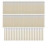Cufaee 100 pièces sonde de test à ressort de 2 mm, broches Pogo en laiton P125-H à 9 griffes, outils de test de ressort durables pour fournitures industrielles