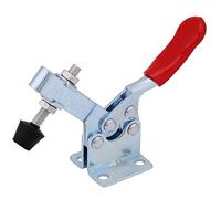 Cufaee 4PCS Toggle Clamp, Steel Hand Tool Toggle Clamp, 201B Horizontal Clamp 201B Quick Release Tool for Woodworking Jigs