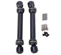 Cufaee Arbre d'entraînement métallique 2PCS, arbre d'entraînement télescopique, accessoires Universal RC pour Crawler SCX10 D90 RC (93-113 mm)