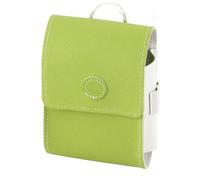 Cufaee Case de télémètre de Golf, Bag de Transport Universal Range Finder à l'épreuve de l'eau avec Fermeture de Bouton de Clip de Ceinture, Blanc Vert