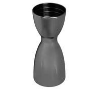 Cufaee Cocktail Double Jigger, Jigger pour barman, accessoires de bar pour barman Jigger, outil de mesure Jigger (Plaqué noir)