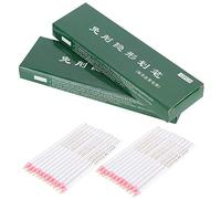 Cufaee Crayons de tailleur 24pcs, crayon à craie à pelage à main de tailleur, crayon de marqueur de couture pour alimentation sur mesure