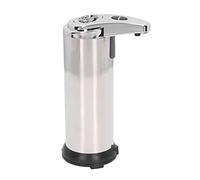 Cufaee Distributeur Automatique de Savon, Distributeur de Savon Liquide sans en Acier Inoxydable, récipient de Savon à Induction Infrarouge de 250 ML pour Salle de Douche