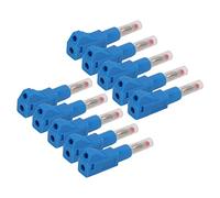 Cufaee Fiche Banane, Prise Banane, Prise de Fil de Haut-Parleur pour équipement numérique, Tests électriques, Instrumentation (Bleue)