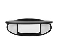Cufaee Front Car Sun Visor, Universal Car Visor Mirror, Sunshade Extender for Car Window Anti Glare Sun Protects from Sun Glare (Black)