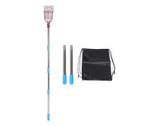 Cufaee Outil de cueillette de Fruits avec Panier à Long Manche, Attrape-Fruits Multifonctionnel Durable réglable en Longueur, Outil de cueillette de Fruits d'arbre (6 Sections)