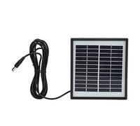 Cufaee Panneaux solaires, taux de conversion élevé en polysilicium 2W 12V, chargeur de panneau solaire à économie d'énergie avec cadre pour le tourisme automobile