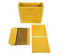 Cufaee Partition Camera Padded Bag, Insert Padded Partition Camera Bag, Camera Insert Bag for DSLR SLR Camera and Lens (S)