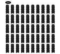 Cufaee Pince de réparation de Tuyau, 50pcs Black Greenhouse Frame Tube de Tuyau et Clip de Clip de Serre de Serre de Serrage (8 cm)