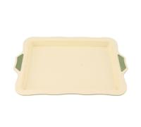 Cufaee Silicone Rectangular Cake Pan Mold, Household Nonstick Easy Demolding Toast Mold, Fit for Muffin Bread Rice Crispy Lasagna Pie (L40x40cm)