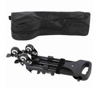Cufaee Trépied Pliable Dolly, Base de Poulie de Support de Roues, Support de Lumière pour Appareils Photo, Caméscope, Photographie