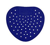 Cufaee Urinal Screen Deodorizer, for Bathrooms Restrooms Large Hole Anti Splash Deodorizer Scented Urinal Screen Mats (Blue)