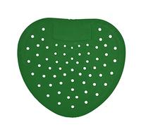 Cufaee Urinal Screen Deodorizer, for Bathrooms Restrooms Large Hole Anti Splash Deodorizer Scented Urinal Screen Mats (Green)